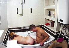 Hey, you wanna bang me hard in this bath?