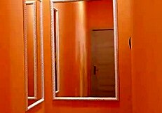 I follow a mature Latina woman with bold curves and strength