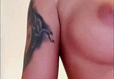 I Dance in Sexy Lingerie Before Fucking My Pussy with Huge Toy. My Athletic Body Craves Every Thrust.