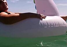 My Husband, My Unicorn, and Me Get Naughty on a Public Beach in Erotic Play. Who’s Watching Us?