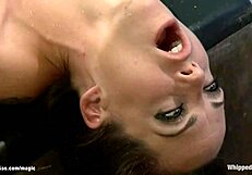 bound lesbians get hot waxed and whipped hard