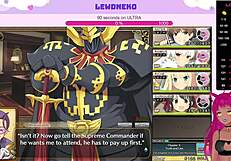 Vtuber lewdneko plays evenicle with moaning?