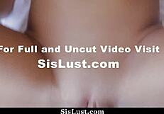 Horny Stepsister Rubs Ass On Cock