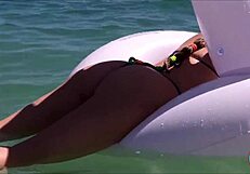 My Husband, My Unicorn, and Me Get Naughty on a Public Beach in Erotic Play. Who’s Watching Us?