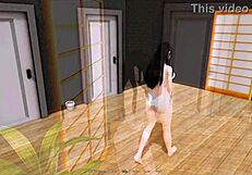 playing harem hotel game in a hotel