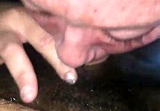 ebony milf slut deepthroats big black monster cock in sloppy homemade style