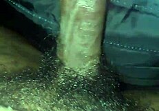 ebony milf slut deepthroats big black monster cock in sloppy homemade style