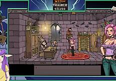 witch trainer silver part 10, what naughty secrets await in this hentai game?
