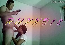 I fuck her mouth while she records