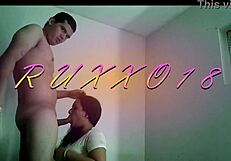 I fuck her mouth while she records