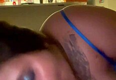 Blonde Cutie Sucks Stepbro's Cock Eagerly