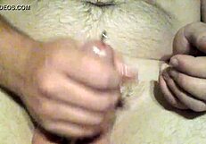 Intense Toy Play On Cock