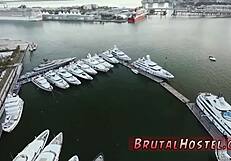 Wake up! Big-breasted blonde Cristi Ann dominates as slave on holiday