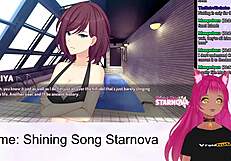 vtuber lewdneko explores shining song starnova mariya route part one