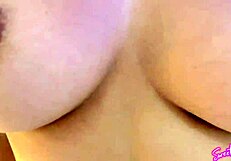 Curious Asian-European Beauty Explores Big Ass and Pussy in Intense Interracial Creampie.