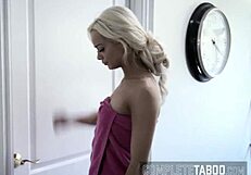 Taboo Teen 18+ Voyeur Babe Watches Masturbation