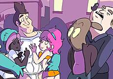 Join the powertrip adventure where clothes get ripped in this cartoon