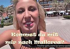 Watch teen get facials in endless positions