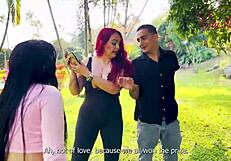 Wow! Caught my boyfriend cheating with my bestie, forgave them for a hot threesome. Join us for wild fun!