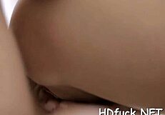 Mischievous Teen Beauty Teases with Lewd Pussy Getting Hammered in Hard Action