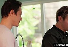 Closeted Guy Seduces Cooking Instructor with Big Cock