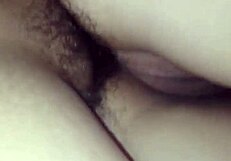 Latina Girlfriend Gets Anal Creampie from Friend with Legs on Shoulders.