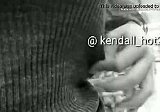 Latina milf shows big tits in public