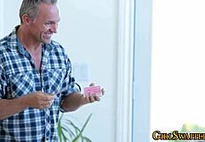 Teen Amateurs Get Cunt Devoured in Wild Action