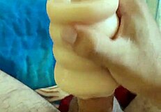 Moaning dirty talk contrasts with big cock pounding tight pussy