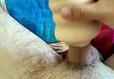 Moaning dirty talk contrasts with big cock pounding tight pussy