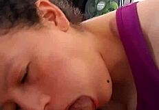 Watch her learn to suck that cock so well!