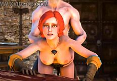 The Witcher Animated Adventure in Fantasy World.