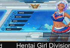 in this hentai, a girl from the neko division gets involved