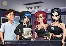 Summertime Saga Chapter 119 in Anime Style