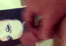 I made a cum tribute for my friend