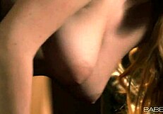 Anal creampie drizzles out of cindy after rough fucking and assfucking