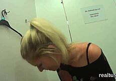 Striking Czech Teen Seduced in Mall, Pounded in POV Anal