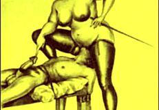 Detailed Vintage Erotic Cartoon Illustrations From Antique Anime Hentai Collections