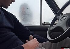 Latina brunette babe with big cock and monster cock barebacks perfect ass and tits