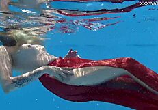 Mimi Cica's Big Tits In Pool