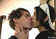 Horny village twinks fuck