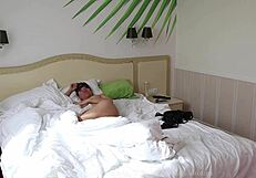 I, Sofi, tie myself up naked in this selfbondage session, feeling the ropes tight