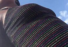 crazy bitch twerks big ass outdoor, but what's next?