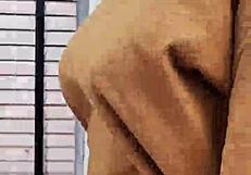 Sexiest braless walk on street ever 😍 public and so tempting