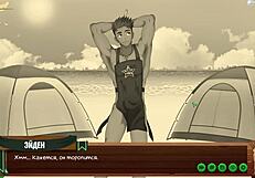 game friends camp ep 24 - collecting info with russian voice acting
