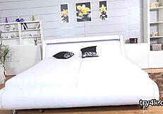 Teen 18+ sucks cock in pov