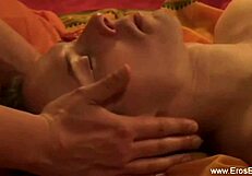 Gay tantra massage turns erotic.