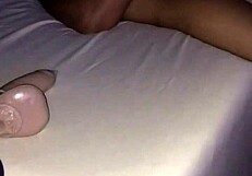 Roxy visits in sexy shorts to offer her ass at midnight