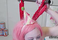 My cute girlfriend feels shy on hidden cam