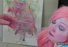 My cute girlfriend feels shy on hidden cam